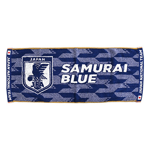 ベーシックフェイスタオル(SAMURAI BLUE) STADIUM LINE