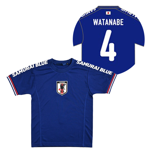プレーヤーズTシャツ STADIUM LINE #4 渡辺 剛