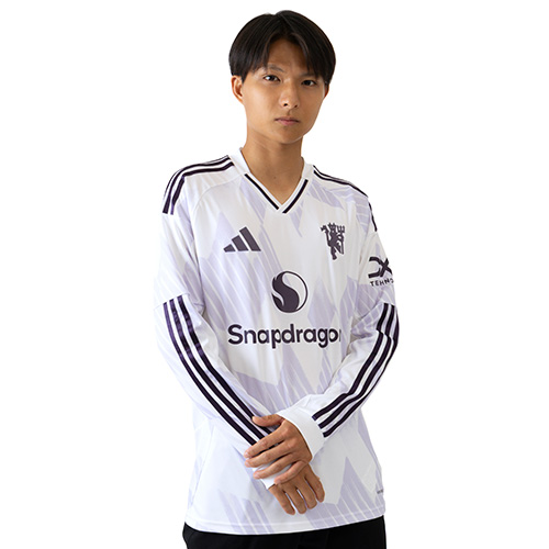 【先行発売】25-26 マンチェスター・ユナイテッド AWAY 長袖ユニフォーム