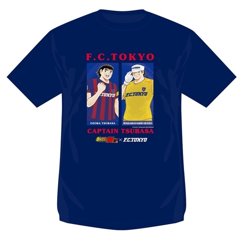 【受注商品】2021 FC東京 キャプテン翼コラボTシャツB 翼&若林Ver.