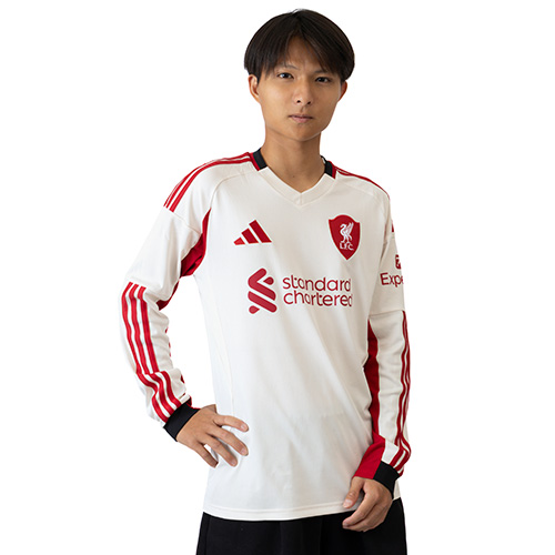 【先行発売】25-26 リヴァプール AWAY 長袖ユニフォーム