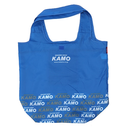 KAMO ORIGINAL エコバッグ BLU サッカーの大画像