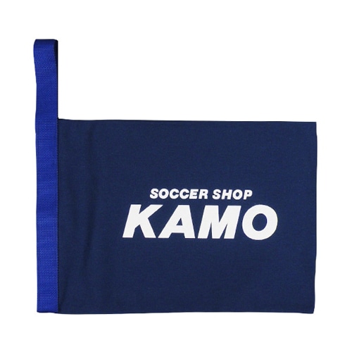ジュニア KAMOオリジナル シューズケース 紺×白