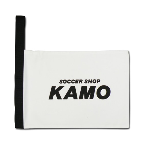 ジュニア KAMOオリジナル シューズケース 白×黒