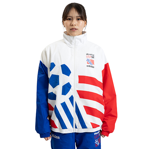 Graphic Woven Track Top