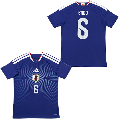 アディダス サッカー日本代表 2026 ホーム レプリカ ユニフォーム #6 遠藤航