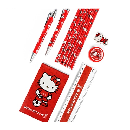 海外クラブ・ナショナルチームグッズ LIV Stationery Set HELLO KITTY サッカー