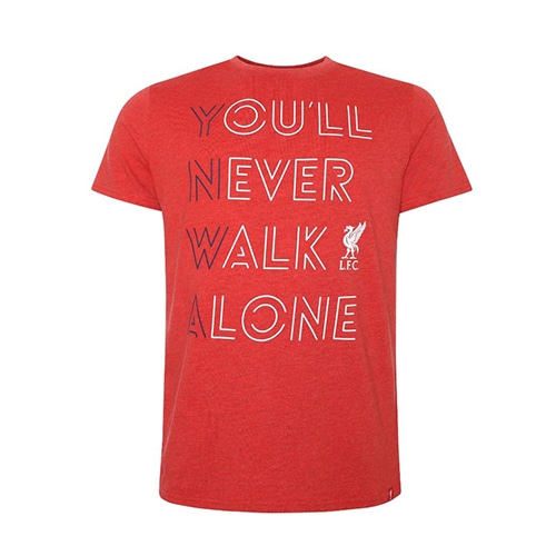 16%OFF！ 海外クラブ・ナショナルチームグッズ リヴァプールFC YNWA Tシャツ Lサイズ サッカーの大画像