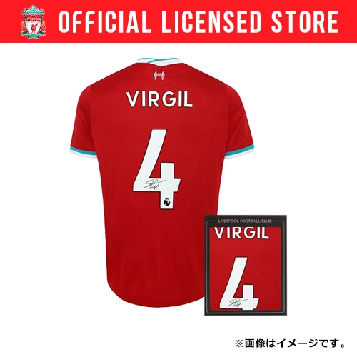 リヴァプールfc 21 サイン入りユニフォーム Virgil Box入り サッカーショップkamo