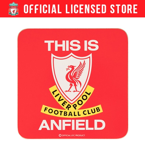 海外クラブ・ナショナルチームグッズ ■リヴァプールFC コースター THIS IS ANFIELD サッカー