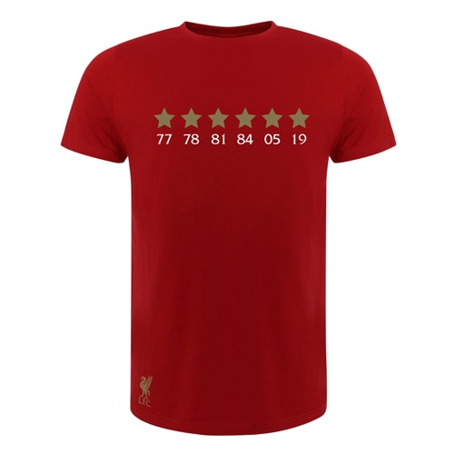 30%OFF！ 海外クラブ・ナショナルチームグッズ リヴァプールFC Tシャツ 6 DATES 138-148cm サッカーの大画像