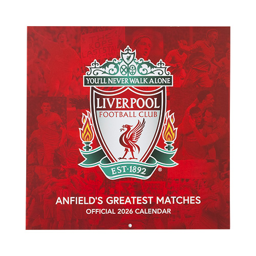 2026 リヴァプールFC レジェンドスクエアカレンダー