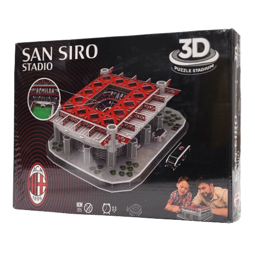 海外クラブ・ナショナルチームグッズ ACミラン 3D Stadium Puzzle San Siro サッカー画像