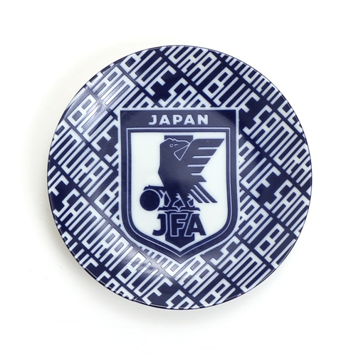 30%OFF！ 日本代表オフィシャルグッズ JFA 豆皿 NS ブルー サッカーの大画像