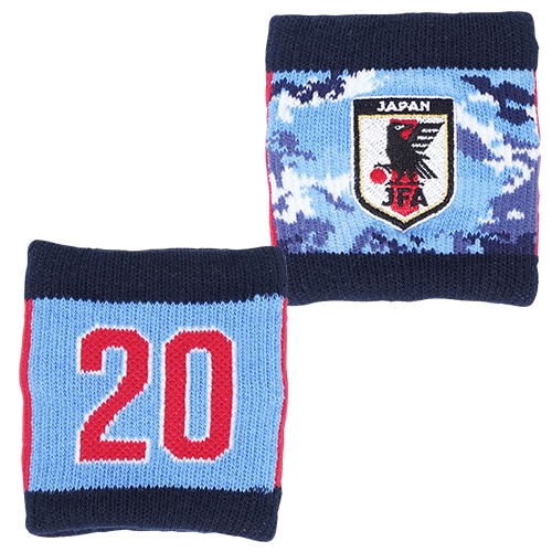 30 Off 日本代表オフィシャルグッズ リストバンド ナンバー サッカー を特定のアスリートの人に提案できます 異種目アスリート間有効アイテム情報共有