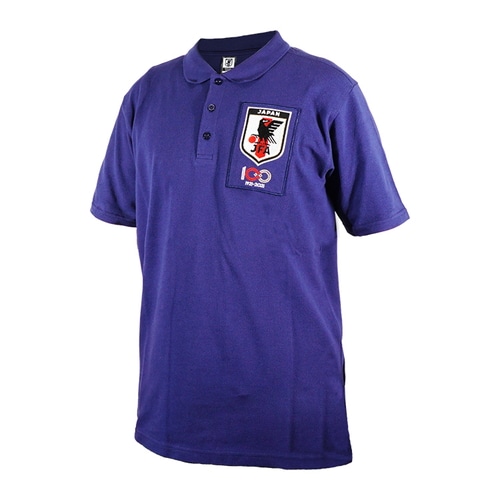 JFA 100周年記念ポロシャツ(JFA ブルー)Sサイズ