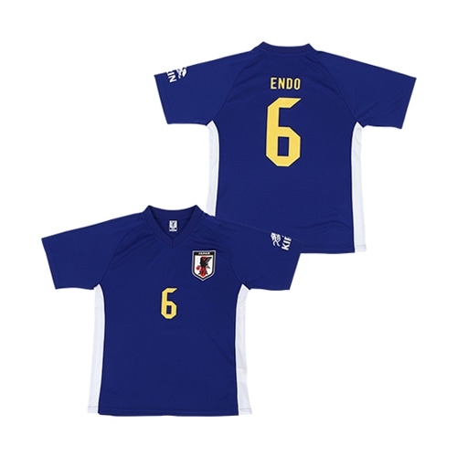 ジュニア KIRIN×サッカー日本代表プレーヤーズTシャツ #6 遠藤航 140CM