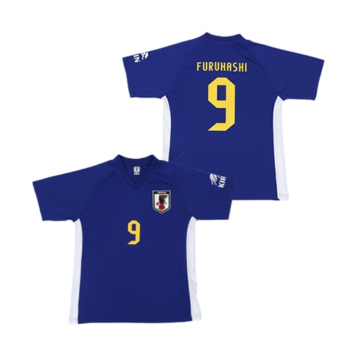 ジュニア KIRIN×サッカー日本代表プレーヤーズTシャツ #9 古橋亨梧 140CM