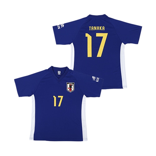 ジュニア KIRIN×サッカー日本代表プレーヤーズTシャツ #17 田中碧 140CM