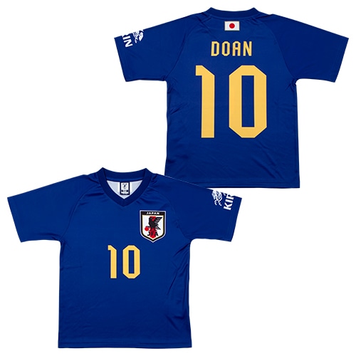ジュニア KIRIN×サッカー日本代表プレーヤーズTシャツ #10 堂安律