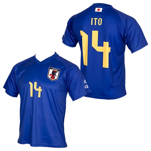 KIRIN×サッカー日本代表プレーヤーズTシャツ #14 伊東純也