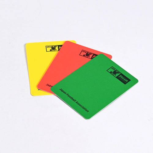 JFAオリジナル警告退場グリーンカード