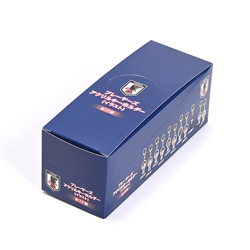 日本代表オフィシャルグッズ プレーヤーズアクリルキーホルダー(イラスト) コンプリートBOX(SAMURAI BLUE) サッカー