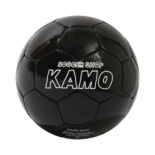 KAMO×NAIJEL GRAPH オリジナル BALL 4号球 ブラック サッカーボール