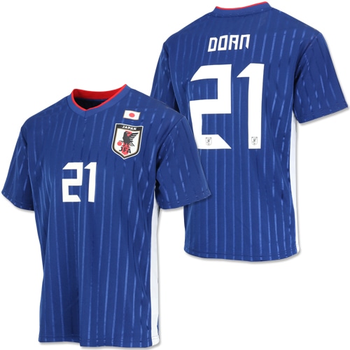 日本代表オフィシャルグッズ 日本代表 プレーヤーズTシャツ No.21 堂安律