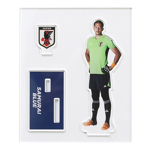 ＜サッカーショップ加茂＞ 日本代表オフィシャルグッズ プレーヤーズアクリルスタンド シュミット・ダニエル サッカー