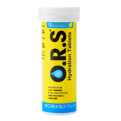 ｵｰｱｰﾙｴｽ O.R.S タブレット レモン12粒入り サッカー