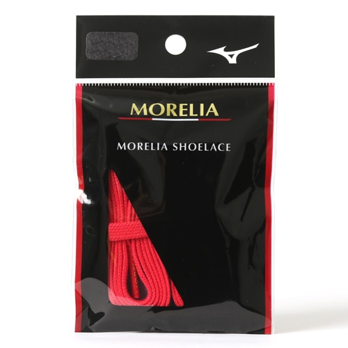 ＜サッカーショップ加茂＞ ミズノ MORELIA シューレース レッド サッカー