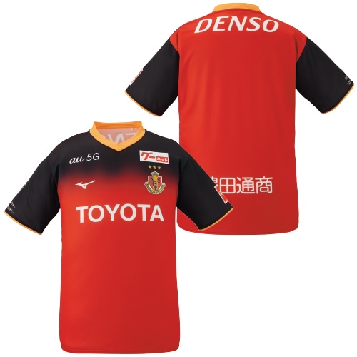 ミズノ ジュニア 2020 名古屋グランパス 1ST レプリカユニフォーム レッド サッカー