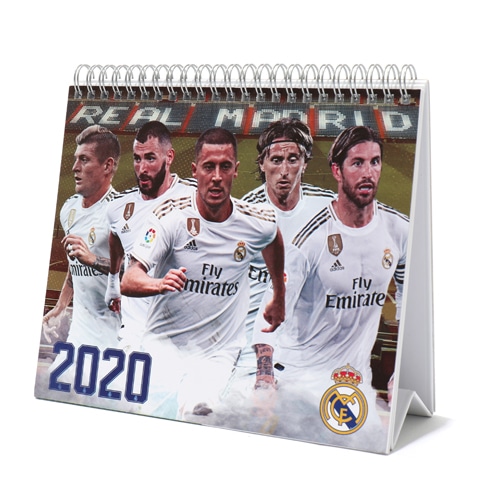 ＜サッカーショップ加茂＞ 海外クラブ・ナショナルチームグッズ RM Desktop Calendar 2020 サッカー
