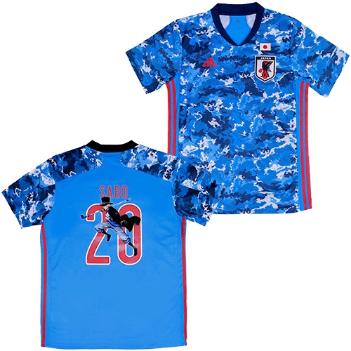予約 Adidas サッカー日本代表 ホーム レプリカ ユニフォーム One Piece サボ 限定プリント サッカーショップkamo 予約 Adidas サッカー日本代表 ホーム レプリカ ユニフォーム One Piece サボ 限定プリント サッカーショップkamo