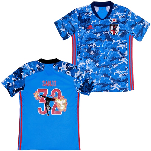 予約 Adidas サッカー日本代表 ホーム レプリカ ユニフォーム One Piece サンジ 限定プリント サッカーショップkamo 予約 Adidas サッカー日本代表 ホーム レプリカ ユニフォーム One Piece サンジ 限定プリント サッカーショップkamo