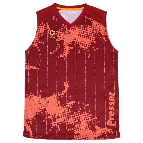 ＜サッカーショップ加茂＞ 30%OFF！ スフィーダ Presser プラクティスシャツN/S Burgundy Burgundy サッカーウェア