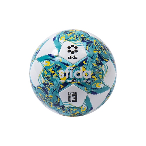 スフィーダ INFINITO RIMBA JR フットサル 3号球 ホワイト/ターコイズ サッカーボール