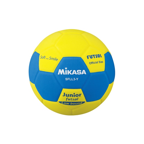 ミカサ スマイルフットサル 3号球 イエロー サッカーボール