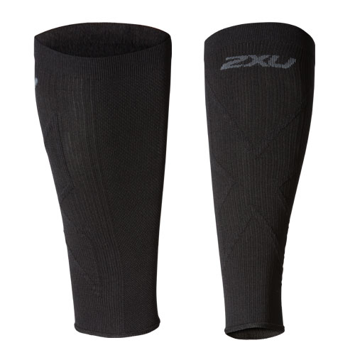 ＜サッカーショップ加茂＞ 2XU PWX コンプレッションカーフスリーブ BLK/BLK ブラック/ブラック サッカー