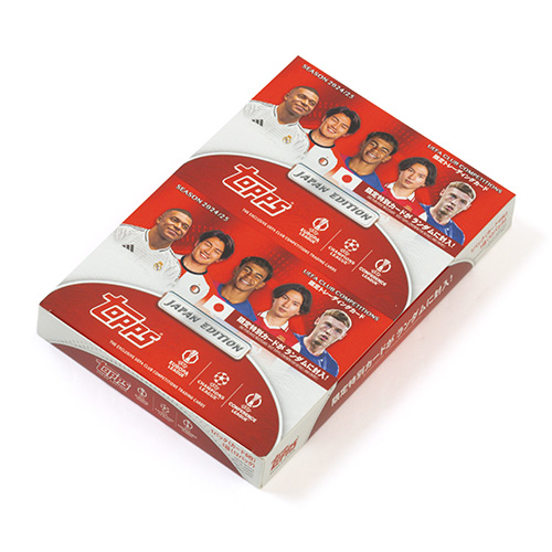 2025 Topps UEFA JAPANエディション トレーディングカードBOX