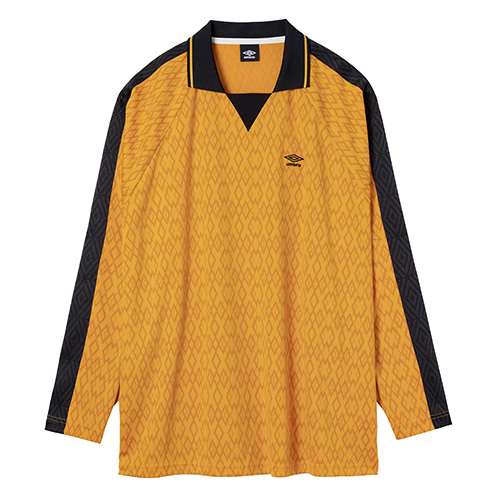 AWAY DAYS ジャガード長袖プラクティスシャツ