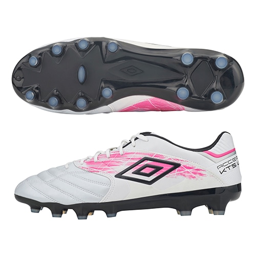 ＜サッカーショップ加茂＞ ヤスダ Ligaresta Pro WHT/BLK ホワイト/ブラック サッカーシューズ