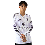 【先行発売】25-26 マンチェスター・ユナイテッド AWAY 長袖ユニフォーム