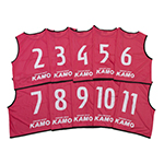 KAMOオリジナル ジュニア ビブスセット