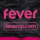 【納期7週間】『fever』左袖スポンサー 24-25 (PINK)