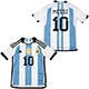 ジュニア 2022 アルゼンチン代表 HOMEユニフォーム 3S #10 メッシ