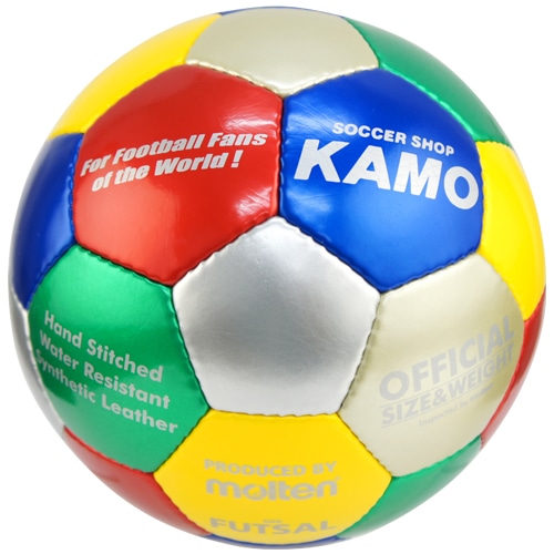 モルテン KAMO フットサル I NS シルバー×マルチ サッカーボール