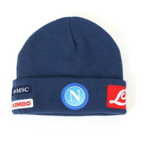 カッパ SSC NAPOLI ニットキャップ ダークブルー サッカー