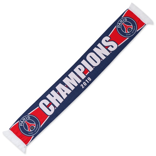 海外クラブ・ナショナルチームグッズ PSG スカーフ Champions ネイビー サッカー